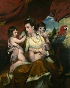 Sir Joshua Reynolds Portrait of Lady Cockburn and her three oldest sons Spain oil painting artist